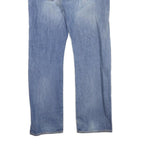LEVI'S 501 Mens Jeans Blue Regular Straight Denim Medium W36 L32 Classic Button