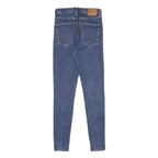 LEVI'S Mile High Super Skinny Big E Womens Jeans Blue Slim Skinny Denim Medium