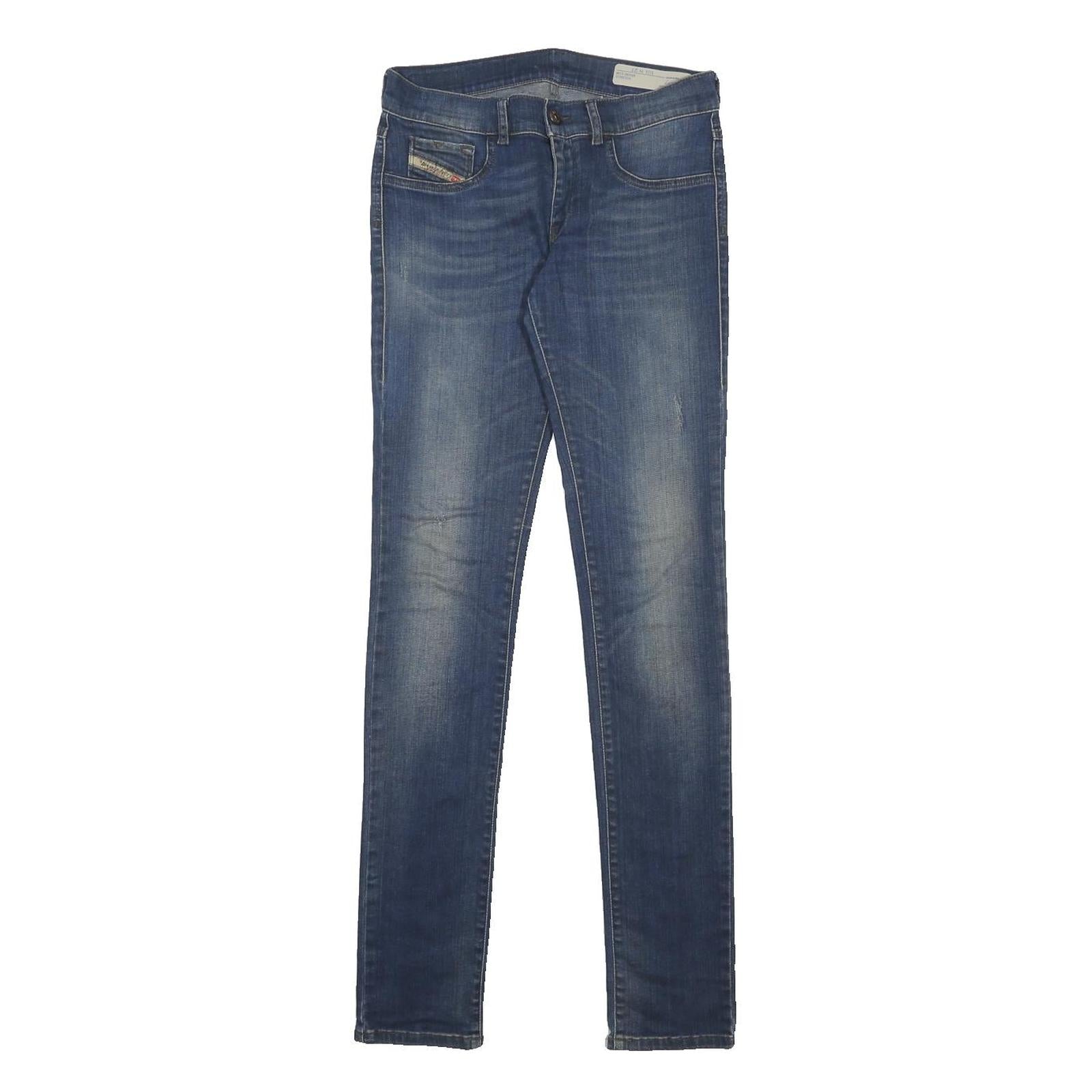 DIESEL Womens Slim Blue Denim Slim Skinny Jeans W27 L33 Casual Wear