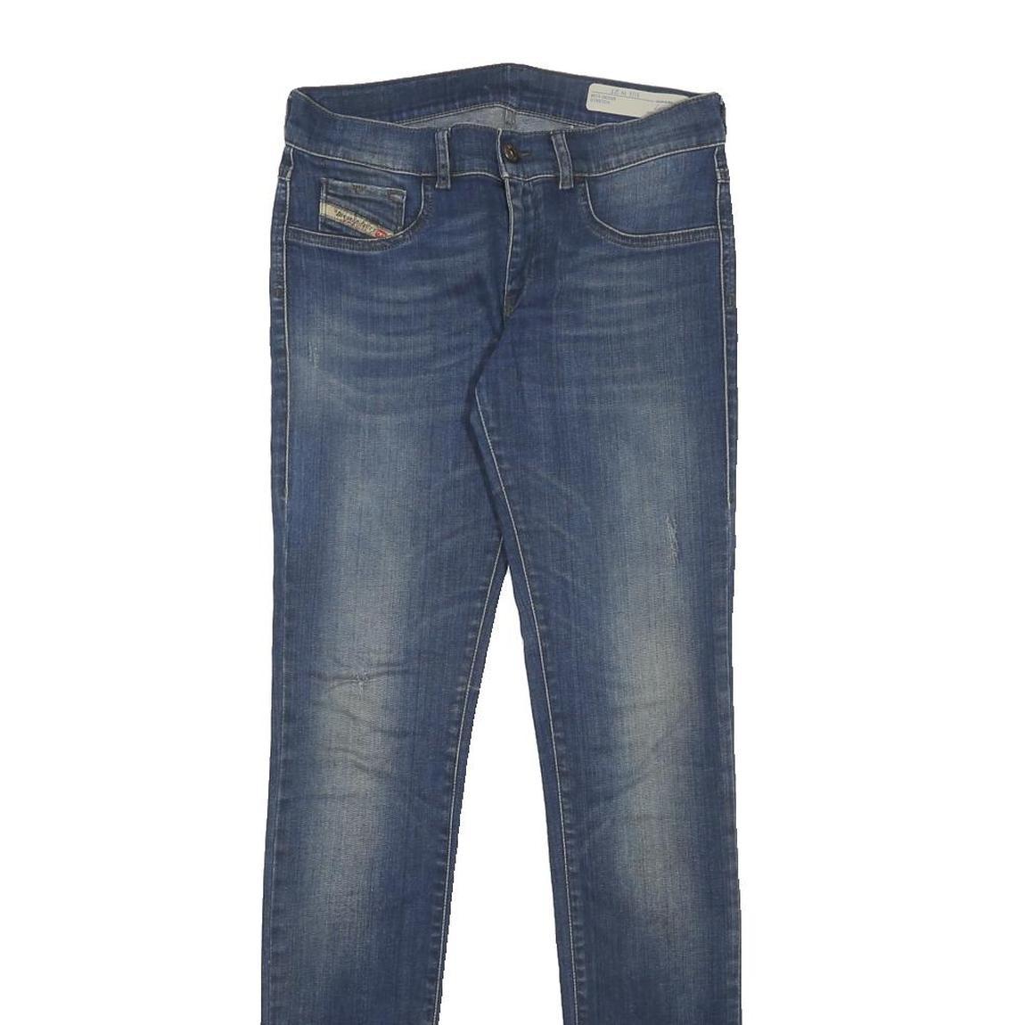 DIESEL Womens Slim Blue Denim Slim Skinny Jeans W27 L33 Casual Wear