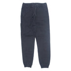 O. DROPS Jogger Womens Trousers Black Slim Tapered W28 L28