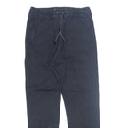 O. DROPS Jogger Womens Trousers Black Slim Tapered W28 L28