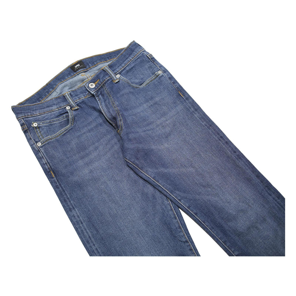 EDWIN Mens Slim Blue Jeans Denim Medium W30 L32 Stylish Comfortable Zip Closure