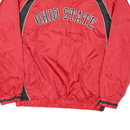 COLLEGIATE LICENSED PRODUCT Mens Red & Black Ohio State V-Neck M Nylon