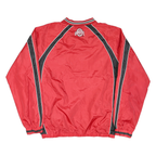 COLLEGIATE LICENSED PRODUCT Mens Red & Black Ohio State V-Neck M Nylon