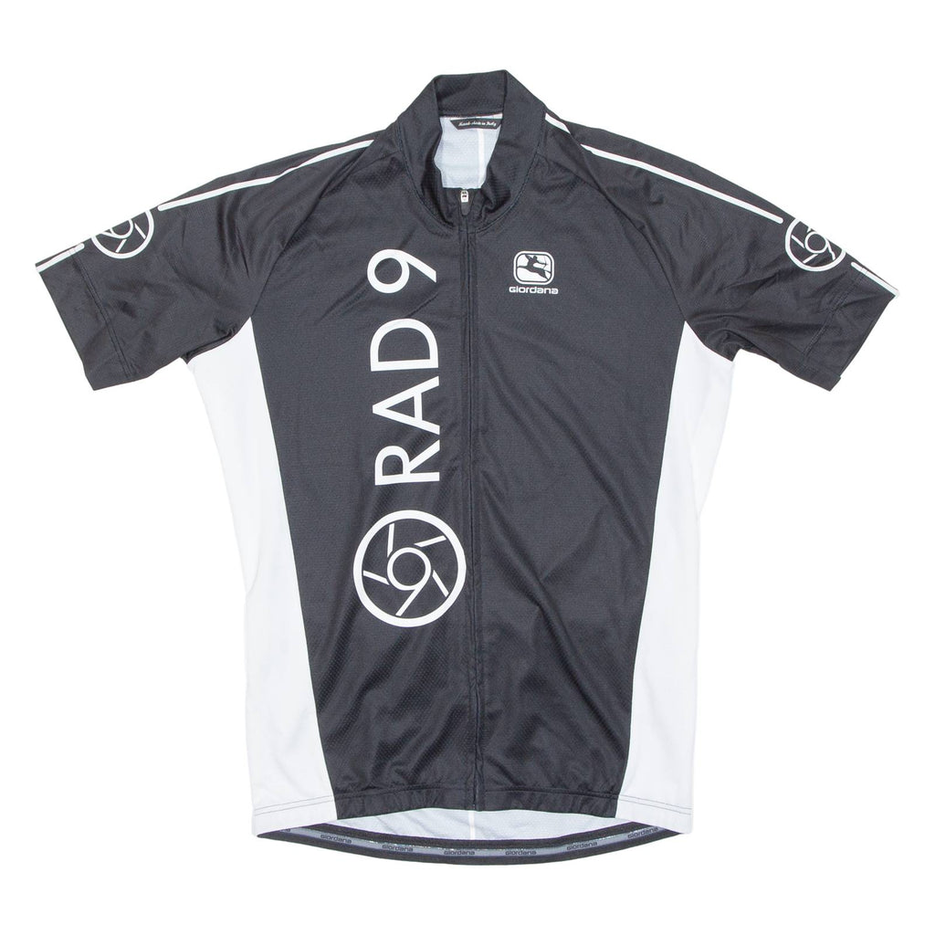Cycling Mens Jersey Black 1/2 Zip L