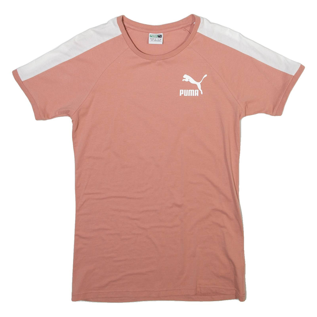 PUMA Mens T-Shirt Pink S