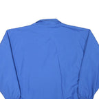 Mens Blue & Yellow Zip Up Polyester Blend Casual Jacket L Plain Sporty