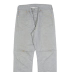 LEVI'S 501 Mens Jeans Regular Straight Denim Light W31 L31 Button Cotton Blend