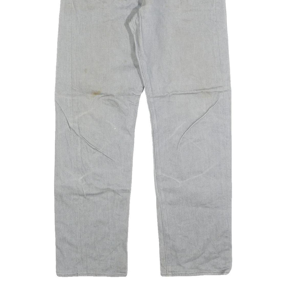 LEVI'S 501 Mens Jeans Regular Straight Denim Light W31 L31 Button Cotton Blend