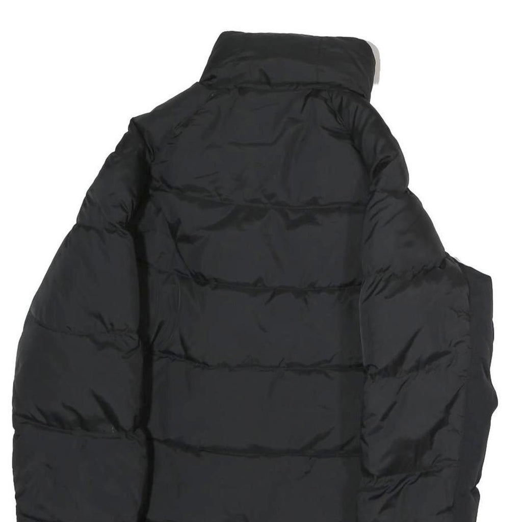 NAPAPIJRI Womens Black Puffer Jacket S Polyester Zip Plain Warm Outerwear