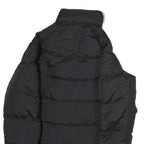 NAPAPIJRI Womens Black Puffer Jacket S Polyester Zip Plain Warm Outerwear