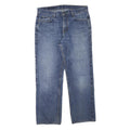 TOMMY HILFIGER Mens Regular Fit Blue Denim Jeans W34 L29 Zip Closure Classic