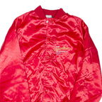 SPORTMASTER Mens Jacket Red Nylon USA L