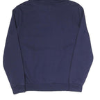 PUMA Womens Navy Hoodie XS Cotton Blend Pullover Hooded Sweatshirt