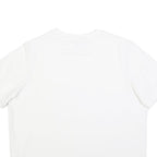 FILA Womens White XL Cotton Blend T-Shirt Short Sleeve Crew Neck Logo Graphic