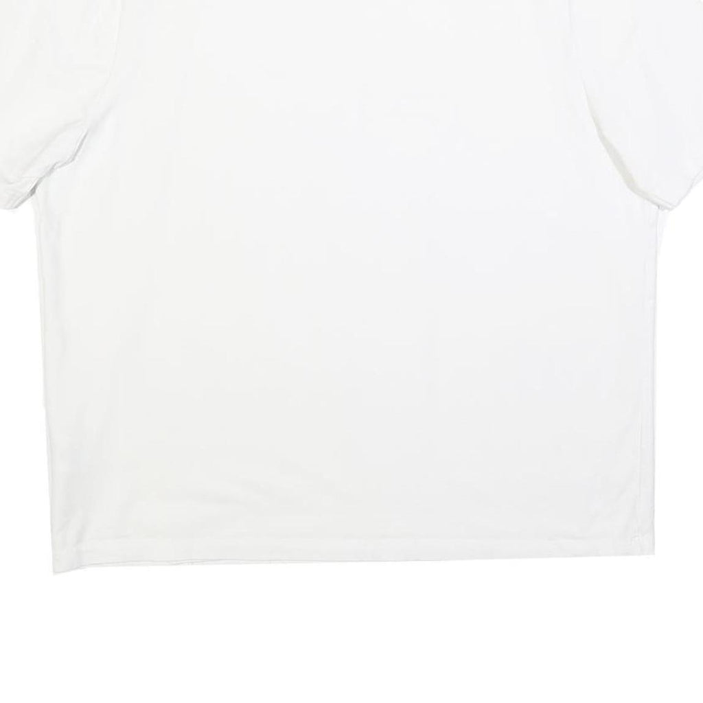 FILA Womens White XL Cotton Blend T-Shirt Short Sleeve Crew Neck Logo Graphic