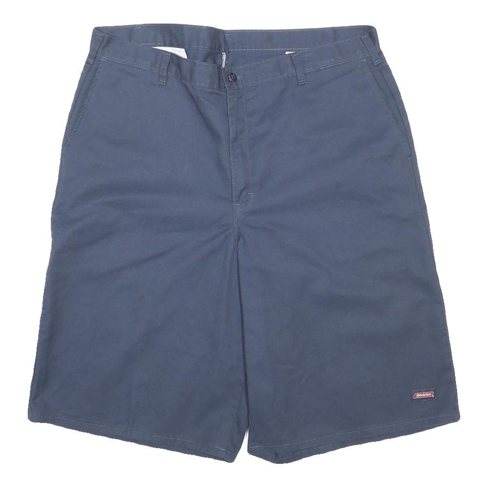 DICKIES Mens Shorts Blue Casual Cotton XL W40 Workwear Durable