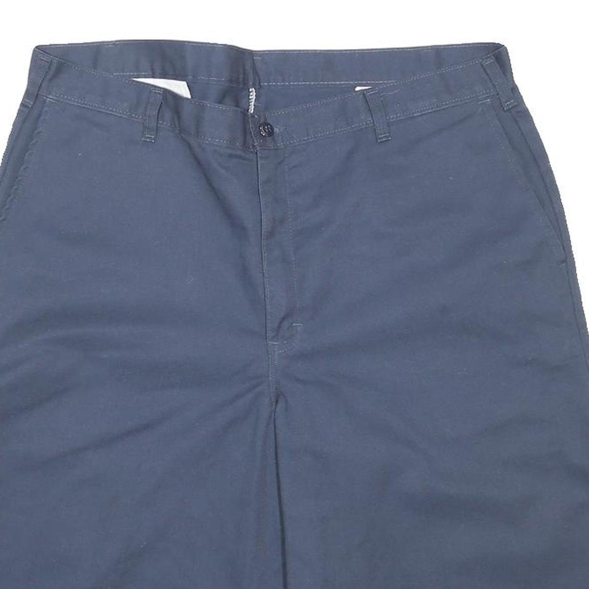 DICKIES Mens Shorts Blue Casual Cotton XL W40 Workwear Durable