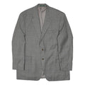 LAUREN RALPH LAUREN Mens Grey Wool Blazer Jacket M Woven Classic Tailored Button