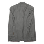 LAUREN RALPH LAUREN Mens Grey Wool Blazer Jacket M Woven Classic Tailored Button