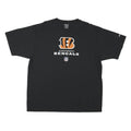 REEBOK Mens Black Cincinnati Bengals Graphic T-Shirt L Short Sleeve Crew Neck