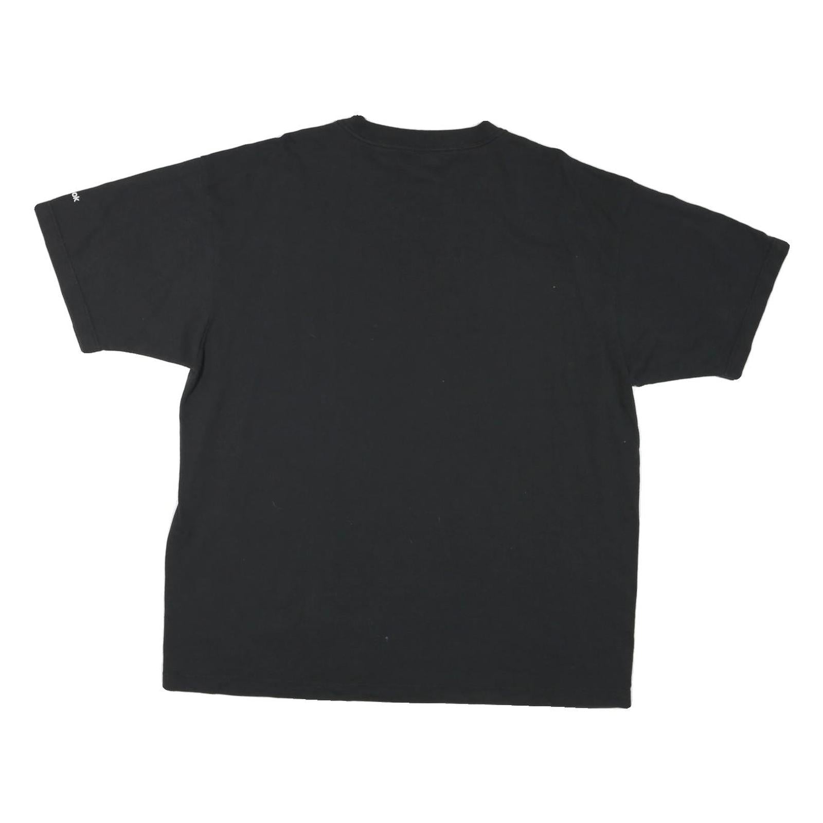 REEBOK Mens Black Cincinnati Bengals Graphic T-Shirt L Short Sleeve Crew Neck