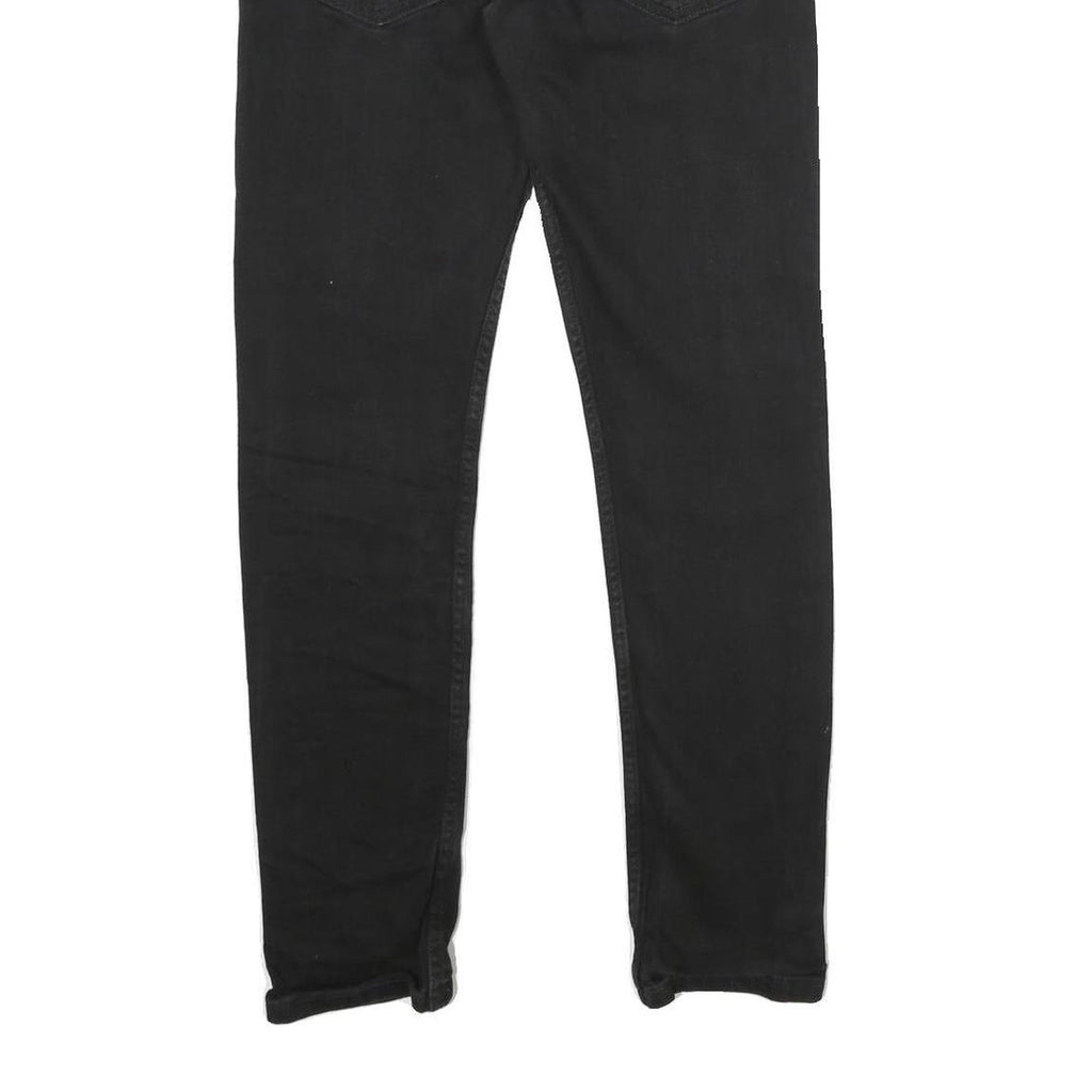 LEVI'S 512 TAPERED Mens Jeans Black Slim Tapered Denim W32 L32 Slim Fit Zip