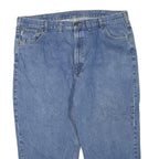 CARHARTT Mens Regular Fit Blue Denim Jeans W46 L25 Workwear Zip Closure