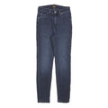 LEE Womens Slim Blue Denim Slim Skinny Jeans W22 L25 Classic Zip Cotton Blend