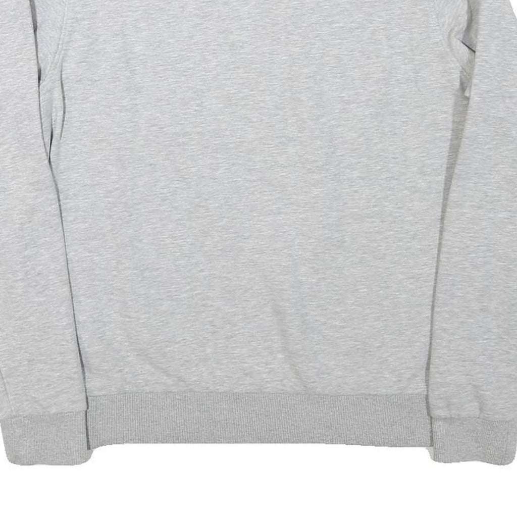 TOMMY HILFIGER Mens Grey Tommy Jeans Crew Neck M Sweatshirt Cotton Blend Logo