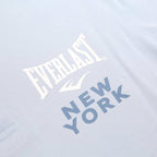 EVERLAST Mens Light Blue & Navy New York Short Sleeve Polo Shirt XL