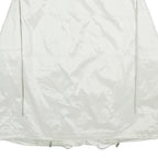 GOLDIX Womens White Zip Jacket UK 22 Plain Lightweight Casual Outerwear