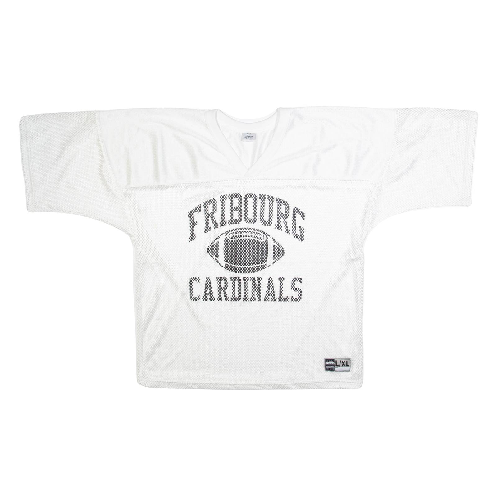 Fribourg Cardinals Mens Jersey White USA V-Neck XL