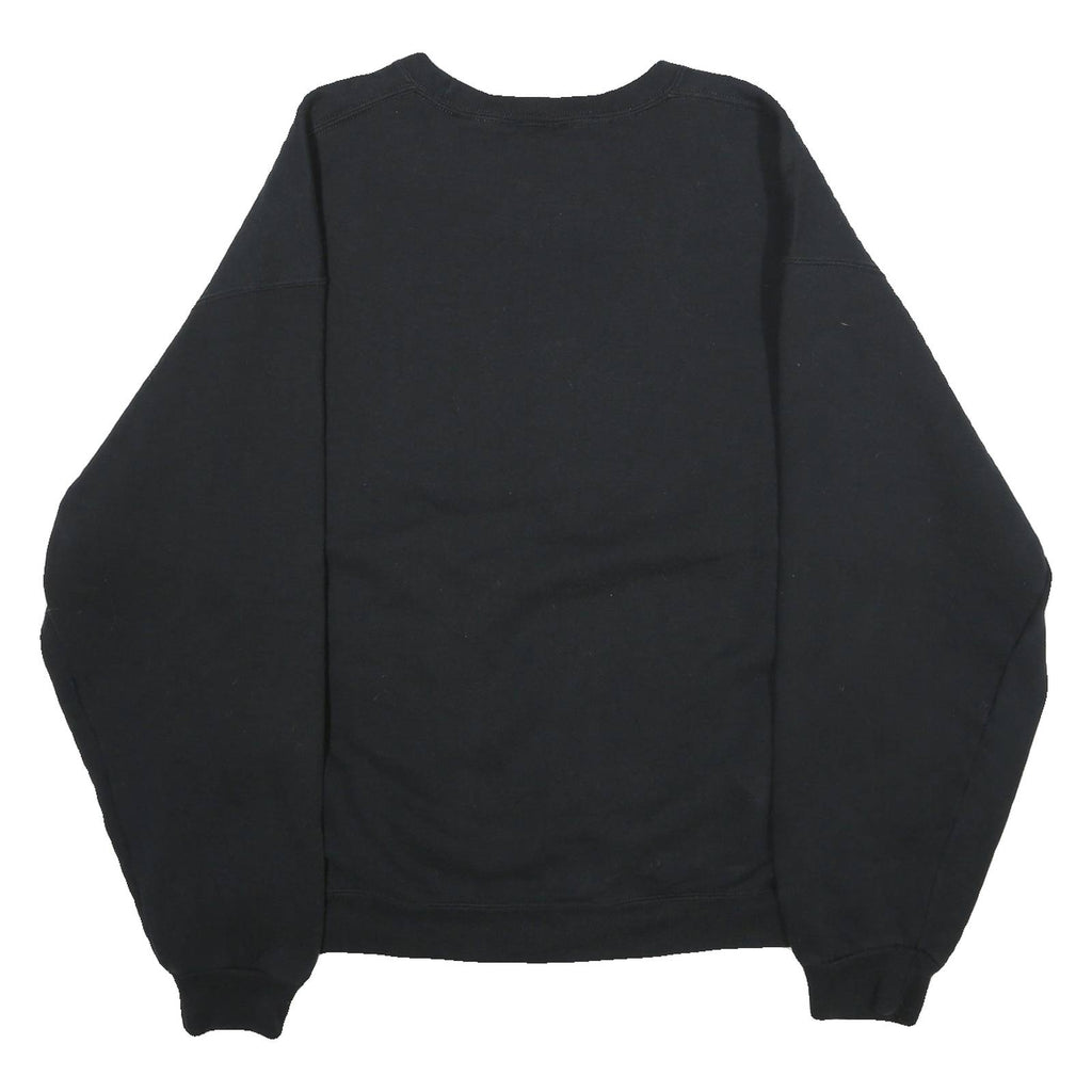 RUSSELL ATHLETIC Mens Black Soccer Munster Mustangs Crew Neck XL Cotton