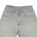 WRANGLER Mens Grey Denim Shorts S W28 Classic Cotton Blend Casual