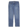 LEE Mens Regular Fit Straight Blue Denim Jeans Zip W30 L30 Classic Casual
