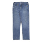 LEE Mens Regular Fit Straight Blue Denim Jeans Zip W30 L30 Classic Casual