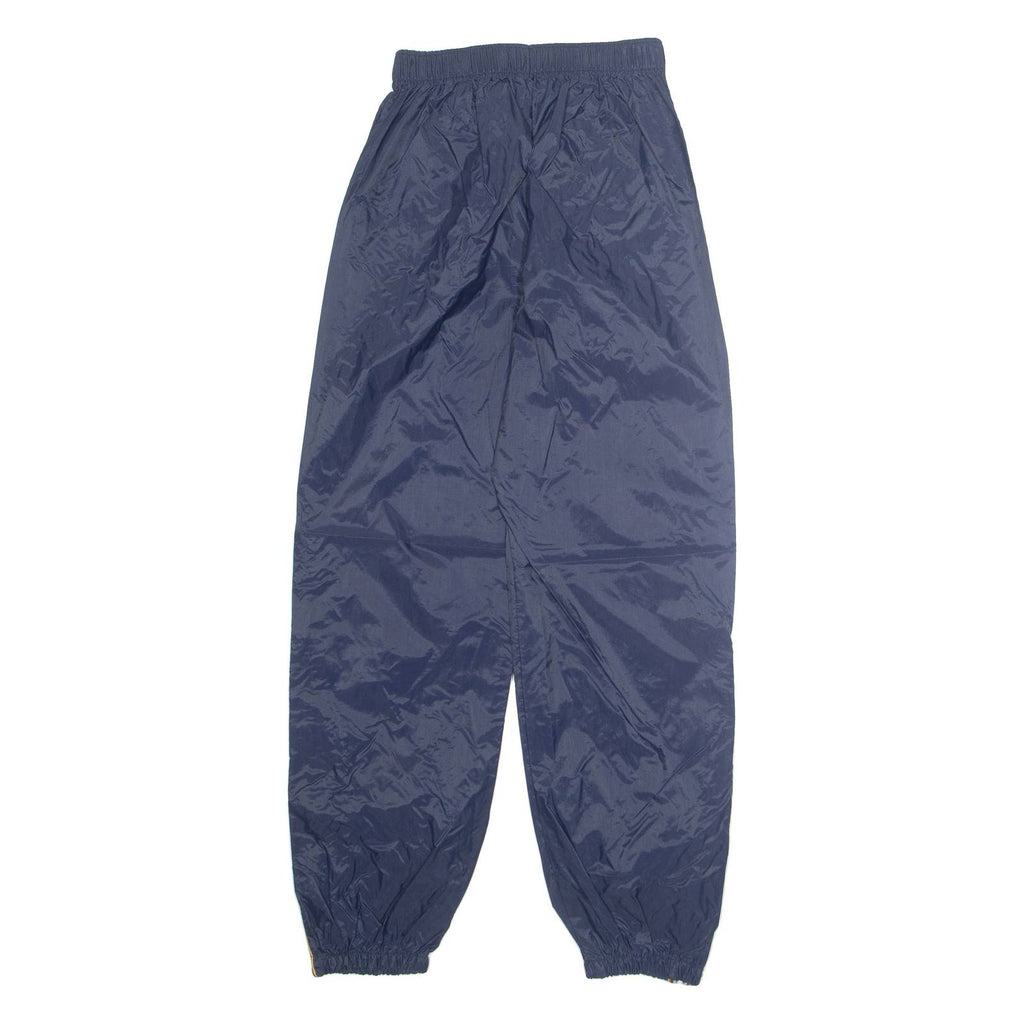 K-WAY Womens Track Pants Blue Tapered S W22 L28