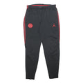 AIR JORDAN Mens Joggers Black & Red Regular Tapered M W28 L26 Athletic