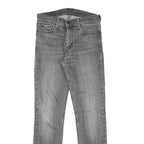 LEVI'S 511 Mens Slim Grey Denim Medium W29 L30 Zip Denim Jeans