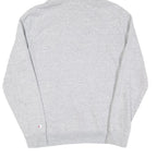 CHAMPION Mens Grey Hoodie S Cotton Pullover Casual Sports Sweatshirt
