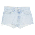LEVI'S Cut Off 512 Womens Denim Shorts Blue M W34