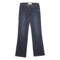 COSA BLANCA Womens Jeans Blue Regular Straight Denim Medium W28 L32 Stylish Zip