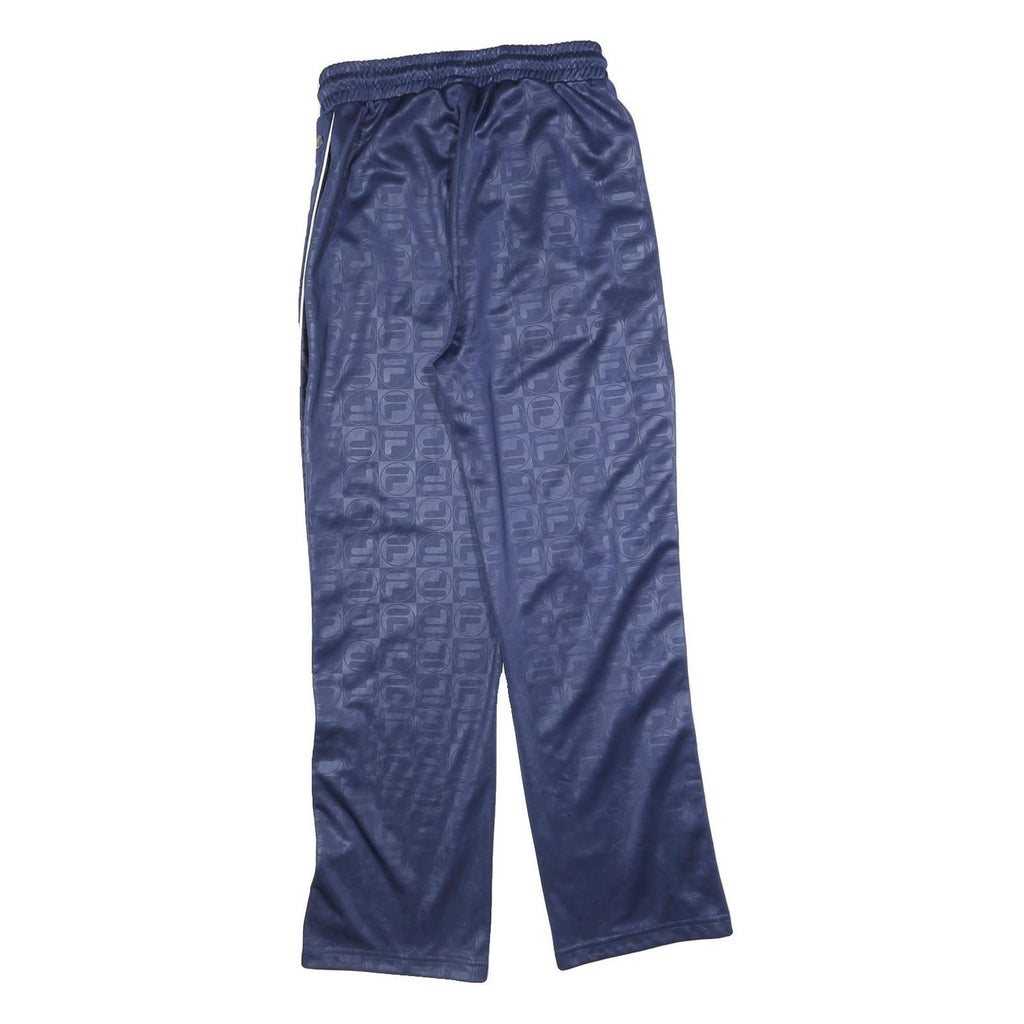 FILA Womens Joggers Blue Polyester Blend S W26 L28 Track Pants Comfort Style