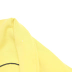 ADIDAS Mens Yellow Sweatshirt 1/4 Zip M Cotton Blend Sportswear