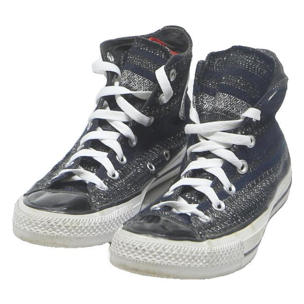 CONVERSE Chuck Taylor All Star Womens Lace-Up Trainers Black Canvas UK 6 Classic