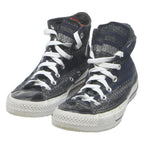 CONVERSE Chuck Taylor All Star Womens Lace-Up Trainers Black Canvas UK 6 Classic