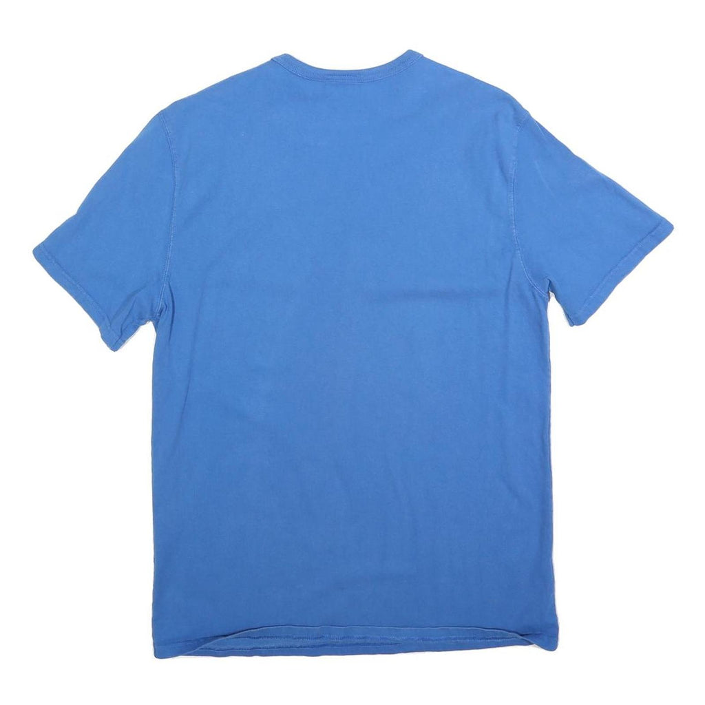 CHAMPION Mens Blue Graphic T-Shirt M Short Sleeve Crew Neck Casual