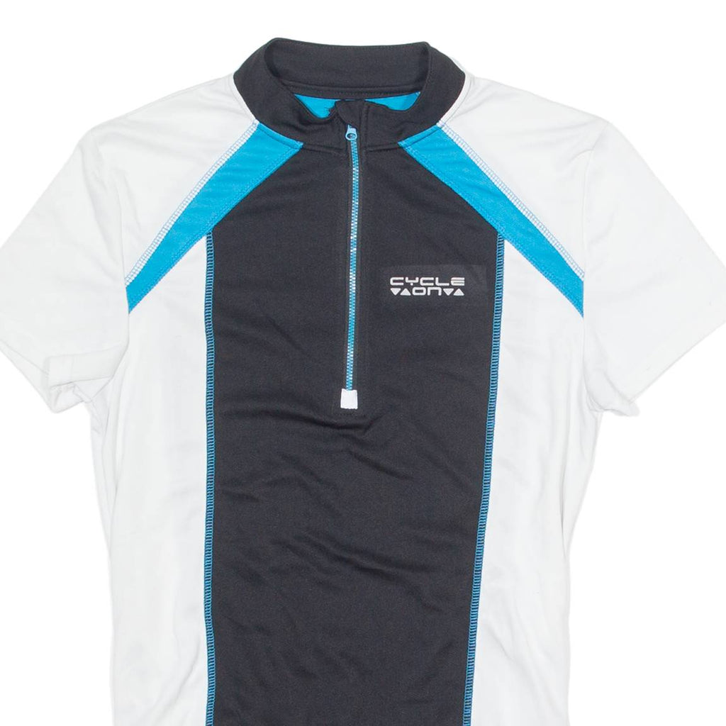 CRIVIT Cycling Mens Jersey Black 1/4 Zip XL